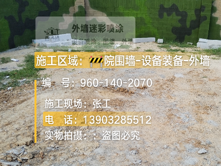 佛山迷彩漆喷涂方法（通用 + 数码专项